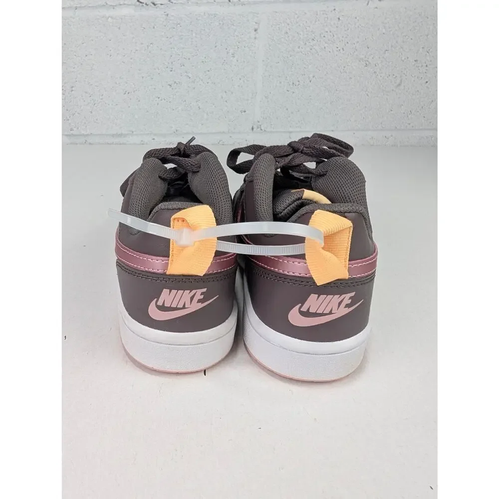 Nike Youth 5 Court Bourgh Low 2 Sneaker - Violet Ore/Pink Glaze
